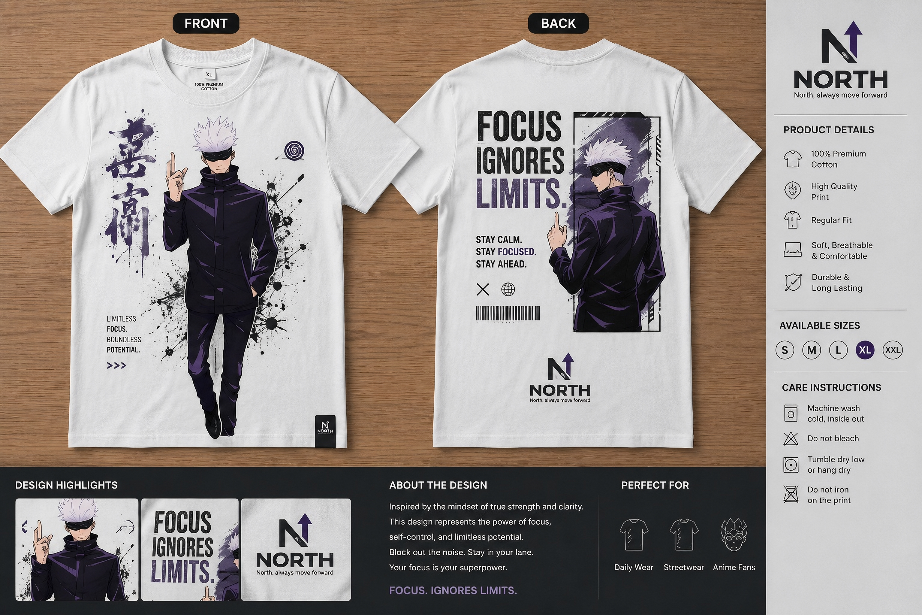 Focus Ignore Limits T-Shirt