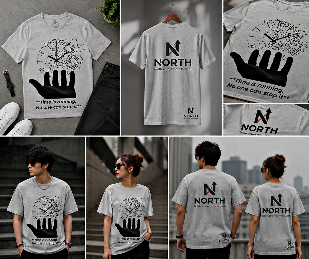 North Time is Running T-Shirt