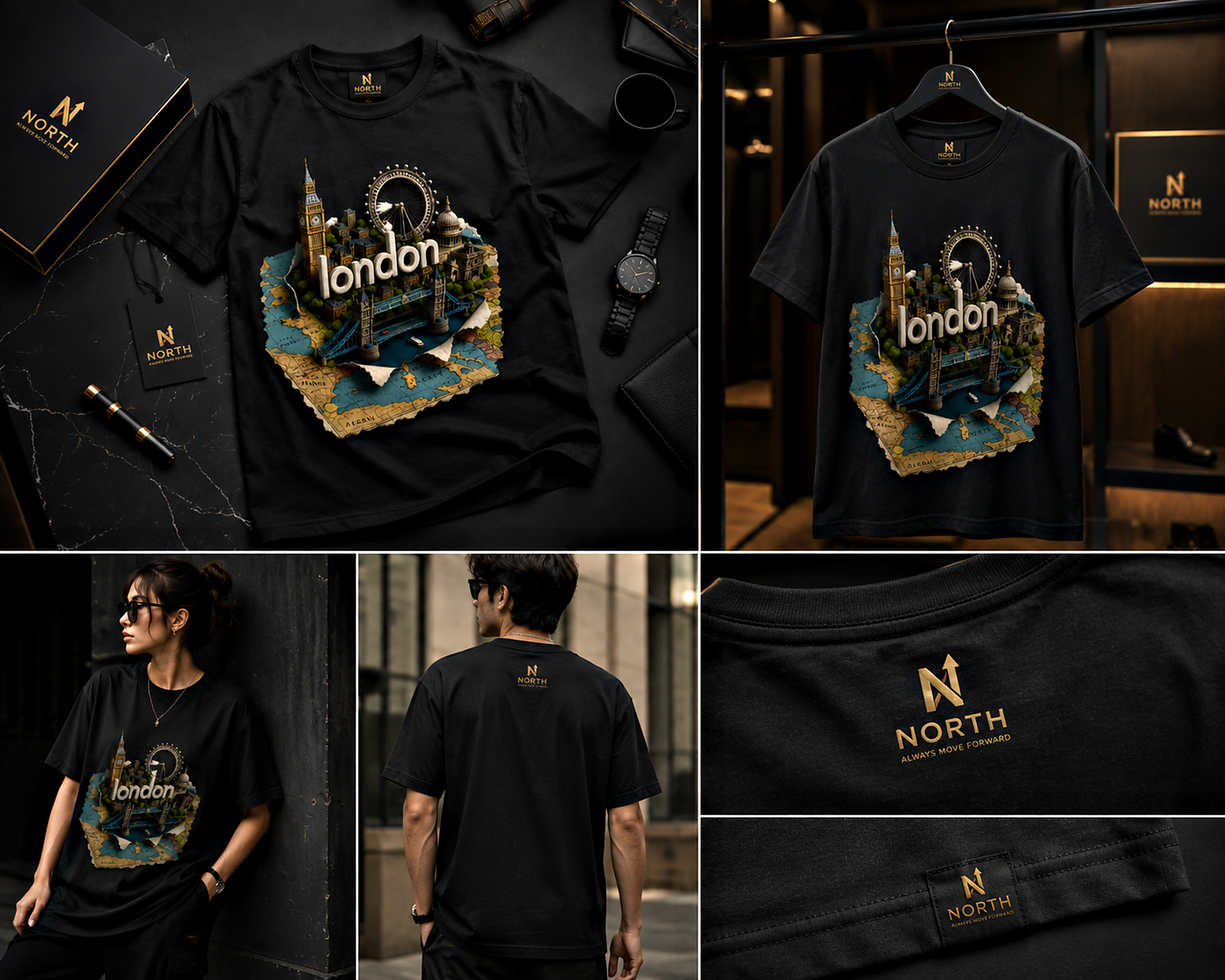 North London Oversized T-Shirt