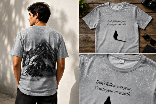Don't Follow Everyone – Create Your Own Path Graphic Tee